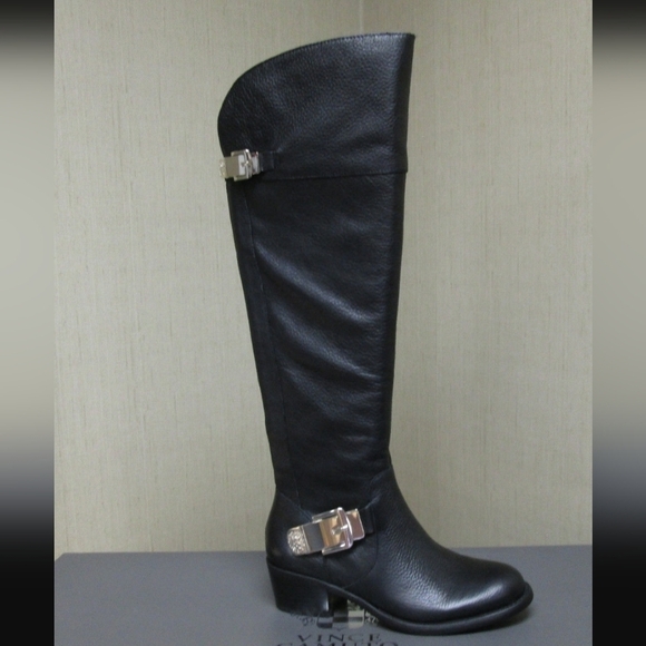 NEW VINCE CAMUTO BOCA KNEE HIGH BOOTS GENUINE LEATHER SIZE...